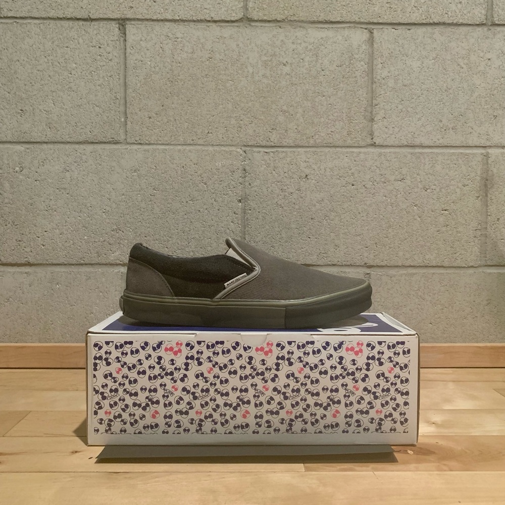 Vans x Marc Jacobs Slip on Sneakers - Grey | Size: 11
